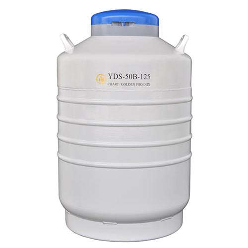 成都金鳳YDS-50B-125液氮罐 配方提桶